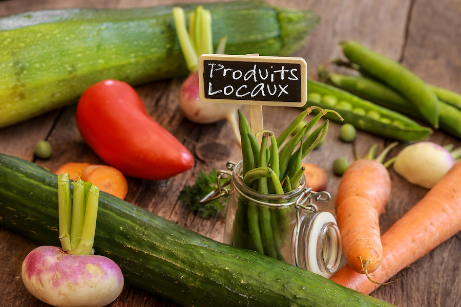 légumes produits locaux